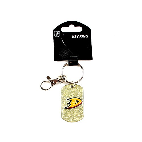 Anaheim Ducks Keychains - Glitter Series - 12 For $24.00 - Anaheim Ducks