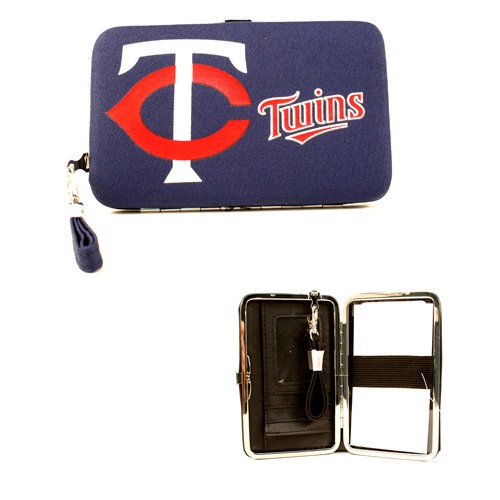 Minnesota Twins Wristlets - Distressed Look Wristlet/Wallet - 12 For $54.00 - Wholesale Minnesota Twins Products - Twins Merchandise