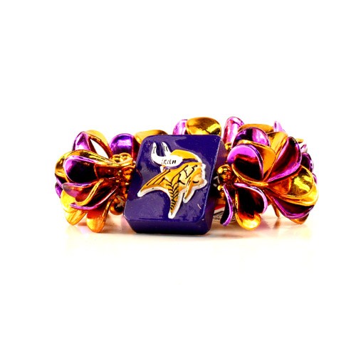 Minnesota Vikings Bracelets - The PETAL Style - $3.50 Each - Wholesale Minnesota Vikings Products - Vikings Merchandise 2