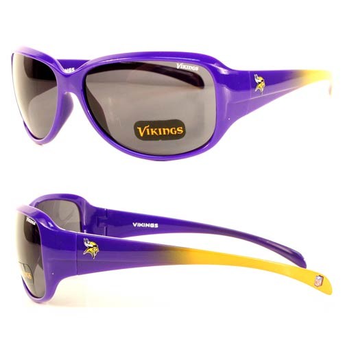Minnesota Vikings Sunglasses - The VELOCITY Style - $6.50 Per Pair - Wholesale Minnesota Vikings Products - Vikings Merchandise 2