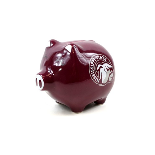 Mississippi State Bank - 5" Ceramic Style Piggy Bank - 12 For $30.00 - Mississippi State