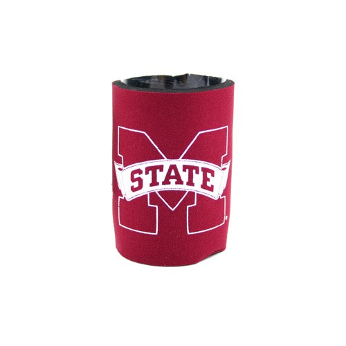 Mississippi State Bulldogs Can Huggies - Red Structured Foam Style - 12 For $18.00 - Mississippi State