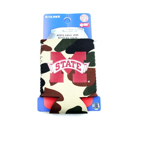 Mississippi State Can Huggies - Camo Neoprene Style - 12 For $12.00 - Mississippi State
