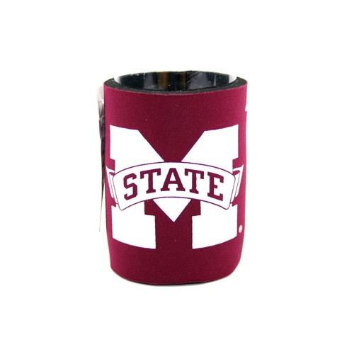 Mississippi State Can Huggies - Red Neoprene Style - 12 For $18.00 - Mississippi State