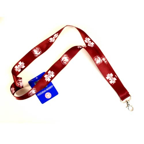 Mississippi State Lanyards - HOT MARKET Style - 24 For $24.00 - Mississippi State