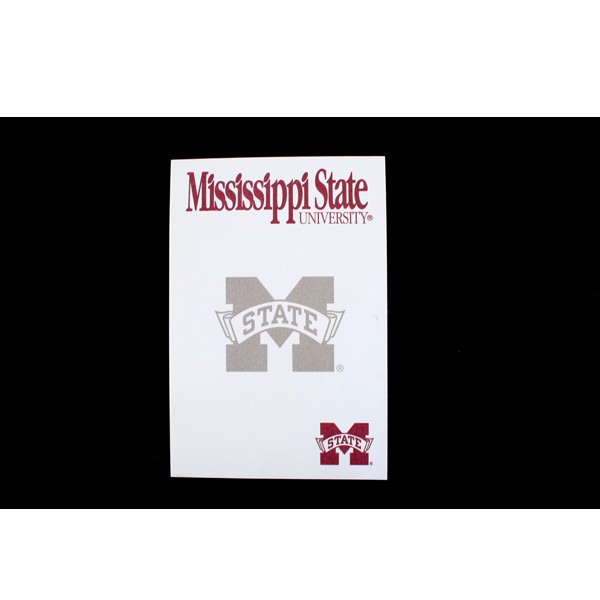 Mississippi State Notepads - 5"x8" - 40 Sheets Per Pad - 24 Pads For $12.00 - Mississippi State