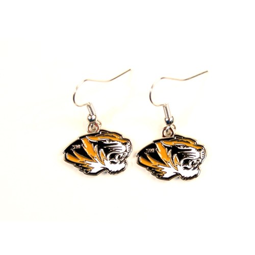 Missouri Tigers Earrings - AMCO Series2 - Dangle Earrings - $3.00 Per Pair - Missouri Tigers