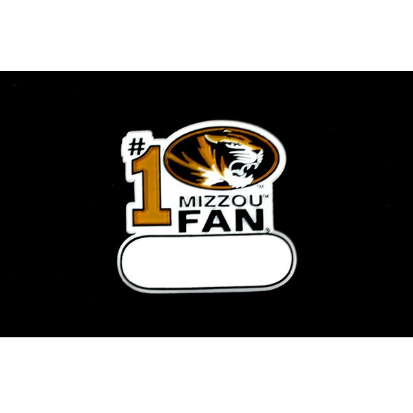 Missouri Tigers Magnets - #1 Fan Magnet - 24 For $12.00 - Missouri Tigers