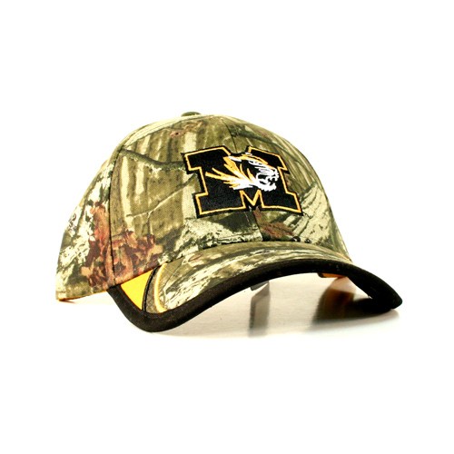 Missouri Tigers Merchandise - Full Camo Yellow Tabs Cap - $6.50 Each - Missouri Tigers