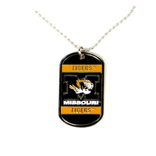 Missouri Tigers Necklaces - Heavyweight Dog-Tags - $3.50 Each - Missouri Tigers