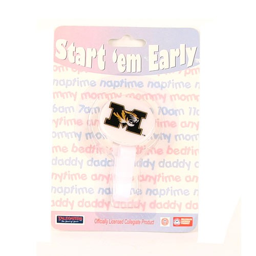 Missouri Tigers Pacifier Clips 24 For $12.00 - Missouri Tigers