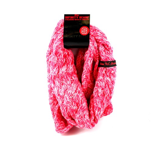 NC State Wolfpack - Duo Knit Infinity Scarves - 12 For $60.00 - NC State