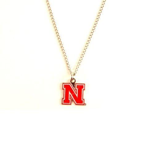 Nebraska Cornhuskers Necklace - AMCO Metal Chain and Pendant - $3.00 - Nebraska Huskers