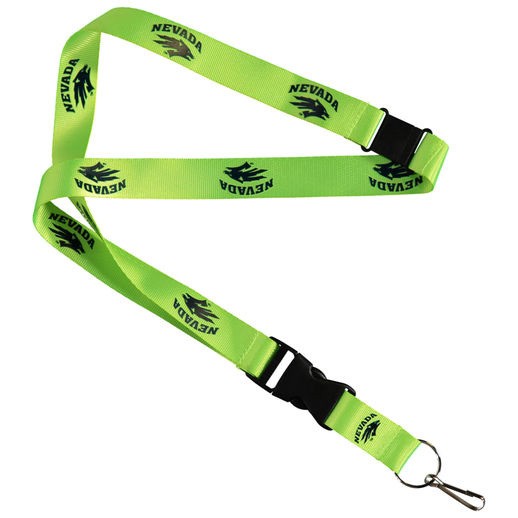 Nevada Lanyards - Premium 2-Sided FULL Neon Lanyards - 12 For $24.00