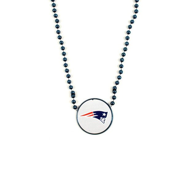 New England Patriots Beads - The Party Bead Series - 12 For $12.00 - Wholesale New England Patriots - Patriots Merchandise