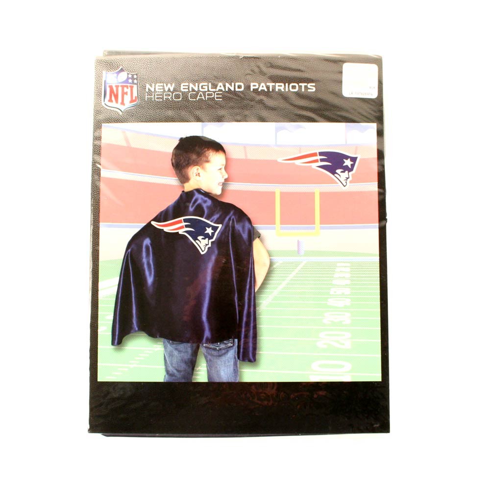 New England Patriots Football - The Hero Cape - 12 For $12.00 - Wholesale New England Patriots - Patriots Merchandise