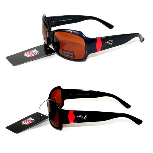 New England Patriots Sunglasses - The Bombshell Style - Polarized - Blue - 2 Pair For $6.00 - Wholesale New England Patriots - Patriots Merchandise 2