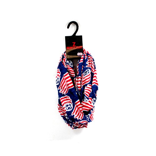 New England Scarves - Logo Repeater Style Infinity Scarves - 12 For $78.00