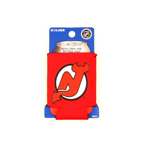 New Jersey Devils Hockey - Red Neoprene Can Huggies - 12 For $18.00 - New Jersey Devils