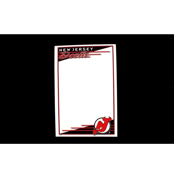 New Jersey Devils Notepads - 5"x8" - 40 Sheets Per Pad - 24 Pads For $12.00 - New Jersey Devils