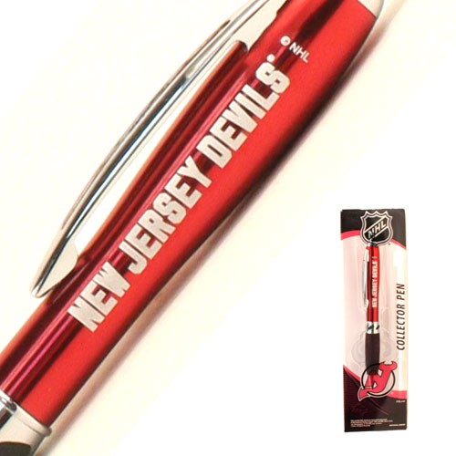 New Jersey Devils Pens - Hi-Line Collectors Pen - $3.00 Each - New Jersey Devils