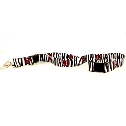 New York Giants - The ZEBRA Style Lanyards - 12 For $30.00 - Wholesale New York Giants Product - Giants Merchandsie