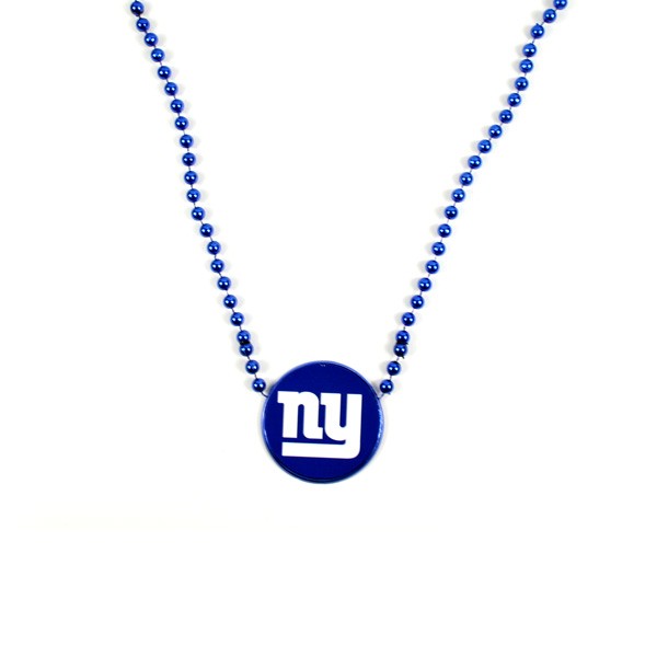 New York Giants Beads - The Party Bead Series - 12 For $24.00 - Wholesale New York Giants Product - Giants Merchandsie