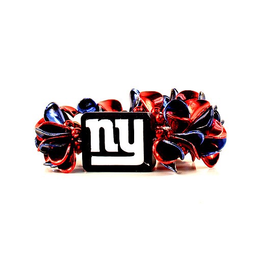 New York Giants Bracelets - Petal Style - $3.50 Each - Wholesale New York Giants Product - Giants Merchandsie 2