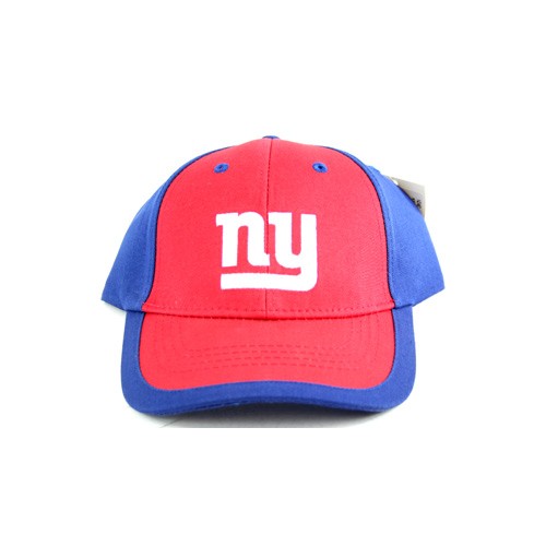 New York Giants Caps - Red Face With Blue Trim - 2 Caps For $15.00 - Wholesale New York Giants Product - Giants Merchandsie