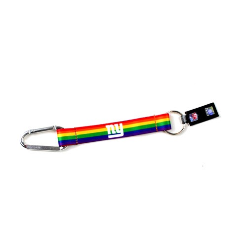 New York Giants Carabiners - Rainbow Style - 12 For $24.00 - Wholesale New York Giants Product - Giants Merchandsie