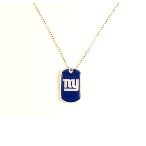 New York Giants DogTags - DOME Style - 12 For $30.00 - Wholesale New York Giants Product - Giants Merchandsie