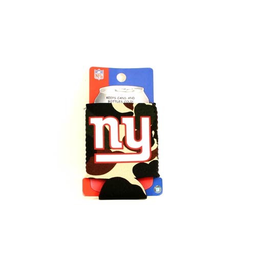 New York Giants Merchandise - Camouflage Neoprene Can Huggies - 12 For $18.00 - Wholesale New York Giants Product - Giants Merchandsie