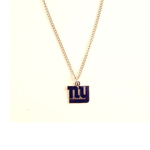 New York Giants Necklace - AMCO Metal Chain and Pendant - $3.00 - Wholesale New York Giants Product - Giants Merchandsie