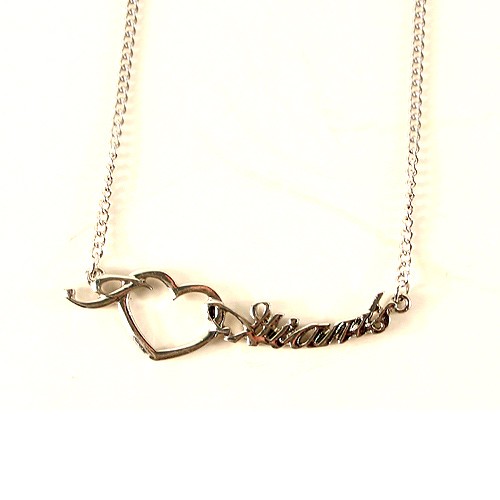 New York Giants Necklaces - HEART Style - $4.00 Each - Wholesale New York Giants Product - Giants Merchandsie 2