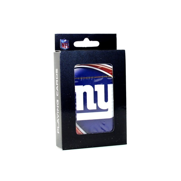 New York Giants Playing Cards - Hunter Style - 12 Decks For $30.00 - Wholesale New York Giants Product - Giants Merchandsie