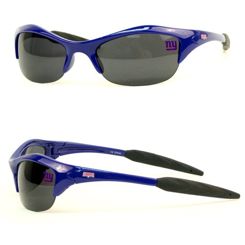 New York Giants Sunglasses - Blade Style - 12 Pair For $60.00 - Wholesale New York Giants Product - Giants Merchandsie
