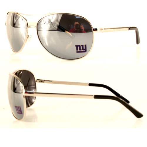 New York Giants Sunglasses - Spring Hinged Aviator - $6.50 Per Pair - Wholesale New York Giants Product - Giants Merchandsie