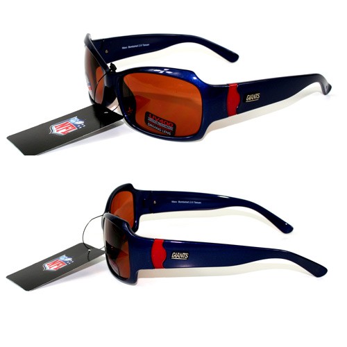 New York Giants Sunglasses - The Bombshell Style - Polarized - Blue - 12 Pair For $60.00 - Wholesale New York Giants Product - Giants Merchandsie 2