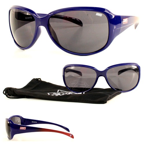 New York Giants Sunglasses - Velocity Style With Sunglass Bag - $6.50 - Wholesale New York Giants Product - Giants Merchandsie 2