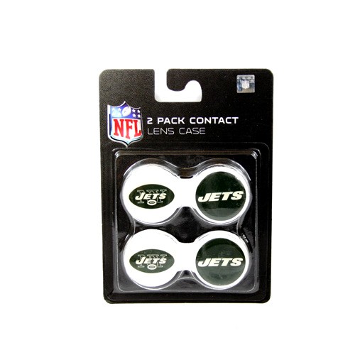 New York Jets - 2Pack Set Contact Lens Cases - 12 Sets For $18.00 - Wholesale New York Jets Products - Jets Merchandise