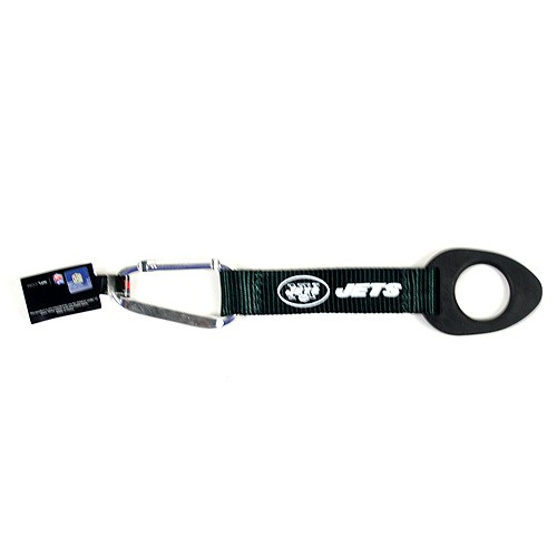 New York Jets - Bottle Holder - Carabiner Style - 12 For $24.00 - Wholesale New York Jets Products - Jets Merchandise