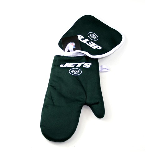 New York Jets - Oven Mitt/Pot Holder Sets - 12 Sets For $48.00 - Wholesale New York Jets Products - Jets Merchandise