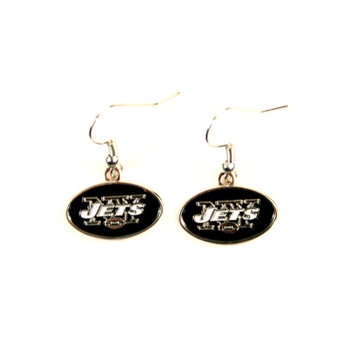 New York Jets Earrings - AMCO Series2 - Dangle Earrings - 12 Pair for $33.00 - Wholesale New York Jets Products - Jets Merchandise 2