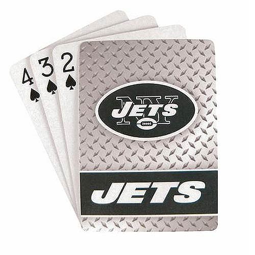 New York Jets Playing Cards - DPlate/PSG Style - 12 Decks For $30.00 - Wholesale New York Jets Products - Jets Merchandise