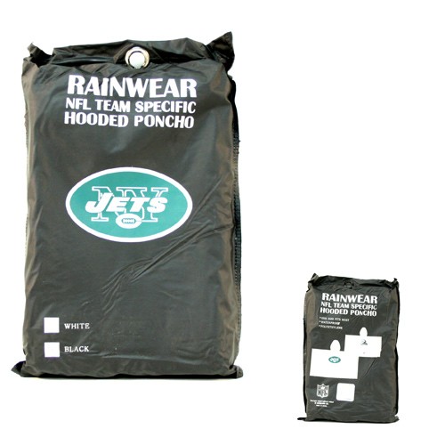 New York Jets Ponchos - Oversized Heavy Duty Ponchos - 4 For $20.00 - Wholesale New York Jets Products - Jets Merchandise 2