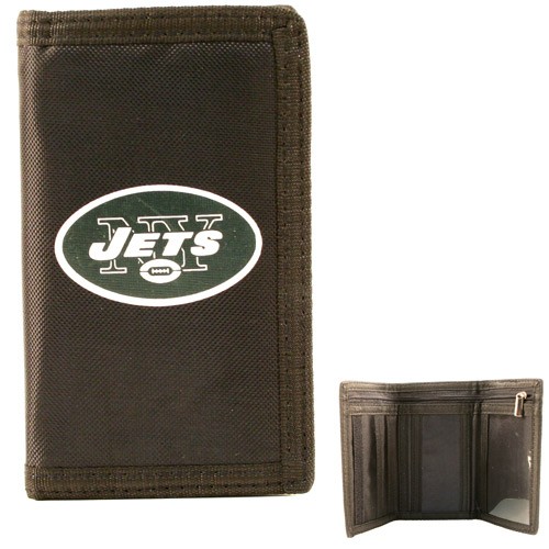 New York Jets Wallets - Tri-Fold NYLON Style - $5.00 - Wholesale New York Jets Products - Jets Merchandise