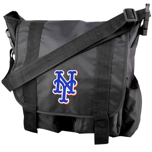 New York Mets - Black Premium Diaper Bags - 2 For $24.00 - Wholesale New York Mets Products - Mets Merchandise