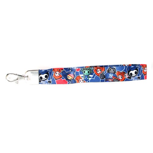 New York Yankees Carabiners - Wristlet Toon Style - 12 For $18.00 - Wholesale New York Yankees Products - Yankees Merchandise