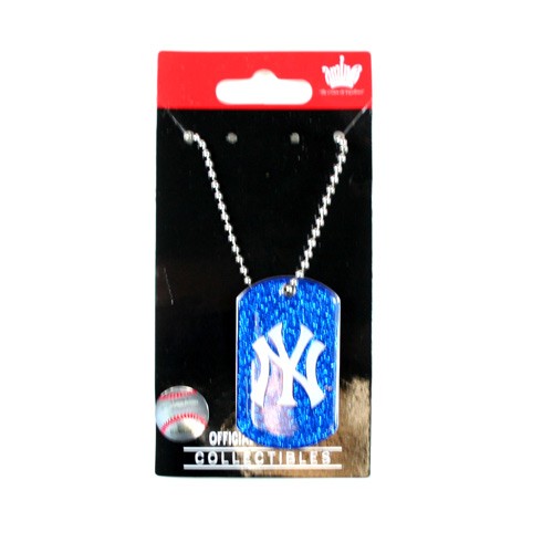 New York Yankees Necklaces - Glitter Pendants - 12 For $30.00 - Wholesale New York Yankees Products - Yankees Merchandise