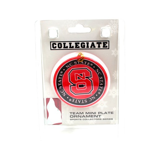 North Carolina State Ornaments - Mini Plate Style Ornaments - 12 For $30.00 - NC State